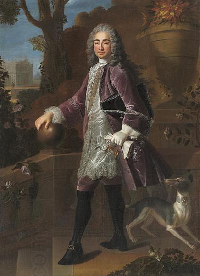 Robert Gabriel Gence Portrait of Elie de Beaumont oil painting picture
